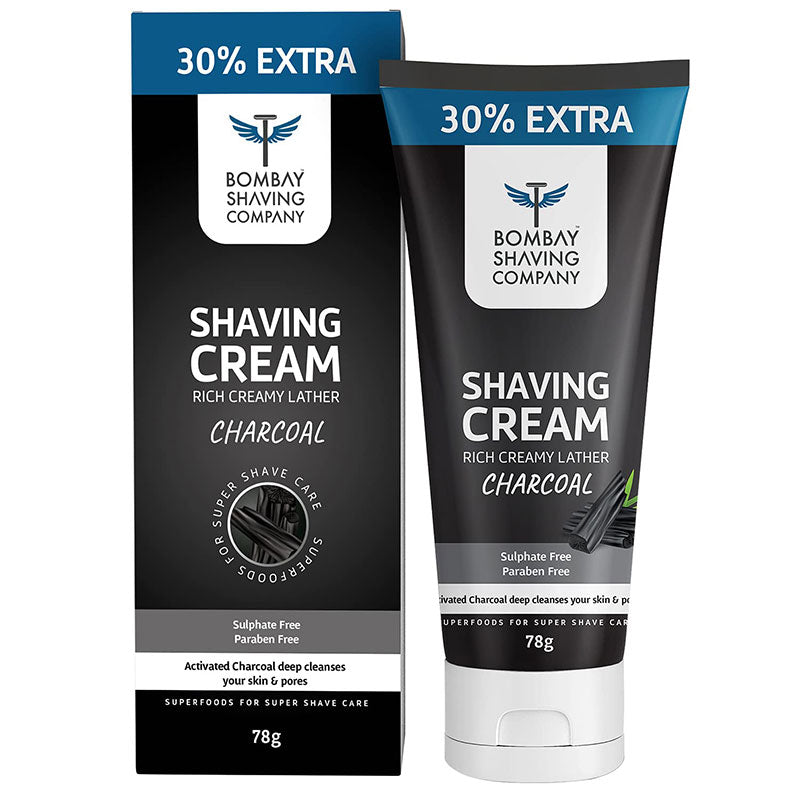 Charcoal Shaving Cream