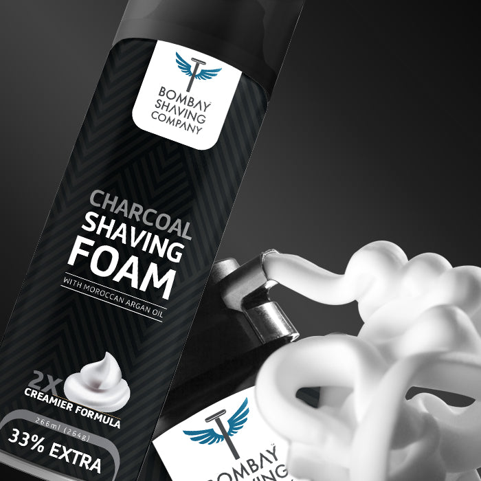 Charcoal Shaving Foam